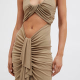 Christopher Esber - Vivenda Drape Front Dress