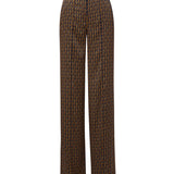 Veronica Beard - Edia Stirrup-Print Pant