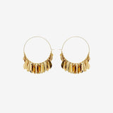 Isabel Marant - Boucles d'oreilles Metal Shiny Leaf