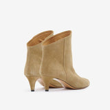 Isabel Marant - boots en cuir velours dripi