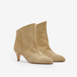 Isabel Marant - boots en cuir velours dripi