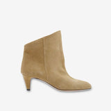 Isabel Marant - boots en cuir velours dripi