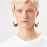 Isabel Marant - Boucles d'oreilles Metal Shiny Leaf