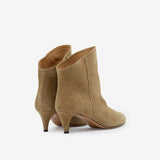 Isabel Marant - boots en cuir velours dripi