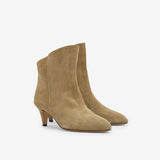 Isabel Marant - boots en cuir velours dripi