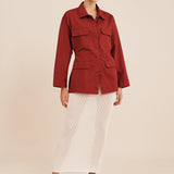 Posse - LILA JACKET - GARNET