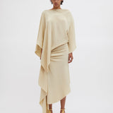 Christopher Esber - Cusco Drape Silk Dress