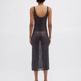 Christopher Esber - Cristalla Plunge Knit Tank Dress