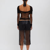 Christopher Esber - Diamond Tassel Mini Skirt