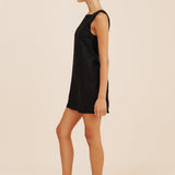 Posse - EMMA SHIFT DRESS - BLACK