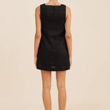 Posse - EMMA SHIFT DRESS - BLACK