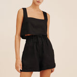 Posse - DUCKY SHORT - BLACK