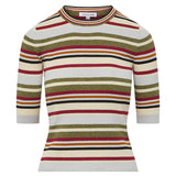 Veronica Beard - Kavya Striped Sweater