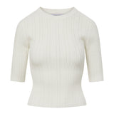 Veronica Beard - Vaari Rib-Knit Tee