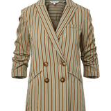 Veronica Beard - Kiernan Striped Dickey Jacket