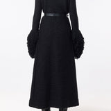 GABRIELA HEARST - Elete Knit Coat in Black Cashmere Silk