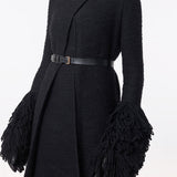 GABRIELA HEARST - Elete Knit Coat in Black Cashmere Silk