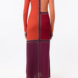 GABRIELA HEARST - Apollonis Knit Maxi Dress in Multi Merino Wool Cashmere