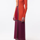 GABRIELA HEARST - Apollonis Knit Maxi Dress in Multi Merino Wool Cashmere