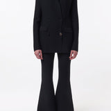 GABRIELA HEARST - Bowen Knit Jacket in Black Merino Wool Cashmere