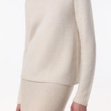 GABRIELA HEARST - Titus Knit Sweater in Ivory Cashmere