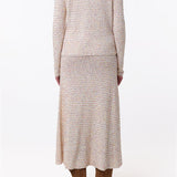 GABRIELA HEARST - Galene Knit Sweater in Ivory Multi Beaded Cashmere