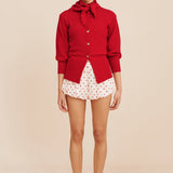 Posse - TERESA CARDIGAN - STRAWBERRY