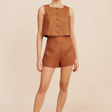 Posse - PERRI SHORT - CHESTNUT