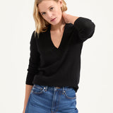 Veronica Beard - Coleta V-Neck Cashmere Sweater