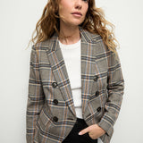 Veronica Beard - Miller Plaid Dickey Jacket