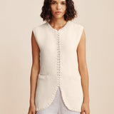 Posse - HARLAN VEST - CREAM