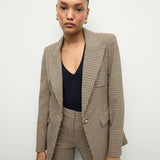 Veronica Beard - Livvy Houndstooth Dickey Jacket