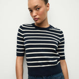 Veronica Beard - Shana Cashmere Striped Sweater