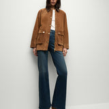 Veronica Beard - Suz Suede Dickey Chore Coat