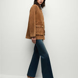 Veronica Beard - Suz Suede Dickey Chore Coat