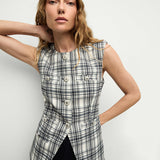 Veronica Beard - Tamara Plaid Vest