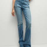 Veronica Beard - Beverly Patch-Pocket Skinny-Flare Jean