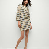 Veronica Beard - Ohemia Metallic Tweed Skirt