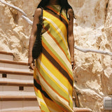 Faithfull - Esposende Midi Dress Cisco Stripe Sun - Final Sale