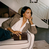 Demellier London - Jasmine Tookes x The Vancouver Clutch