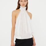 Christopher Esber - Vanished Pintucked Halter Top