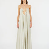 Christopher Esber - Textured Silk Salacia Strapless Gown