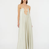 Christopher Esber - Textured Silk Salacia Strapless Gown