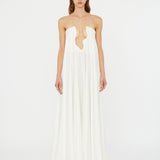 Christopher Esber - Textured Silk Salacia Strapless Gown