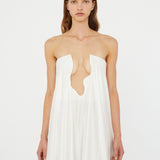 Christopher Esber - Textured Silk Salacia Strapless Gown