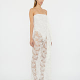 Christopher Esber - Floating Lace Strapless Gown