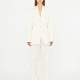 Christopher Esber - Intimate Bow Back Twill Blazer