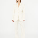 Christopher Esber - Intimate Bow Back Twill Blazer