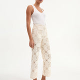 Veronica Beard - Dova Eyelet Pant