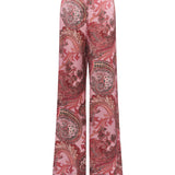 L'AGENCE - Pilar Silk Wide-Leg Pant